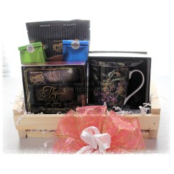 Teacup & Sweets Gift Basket - Creston BC Delivery